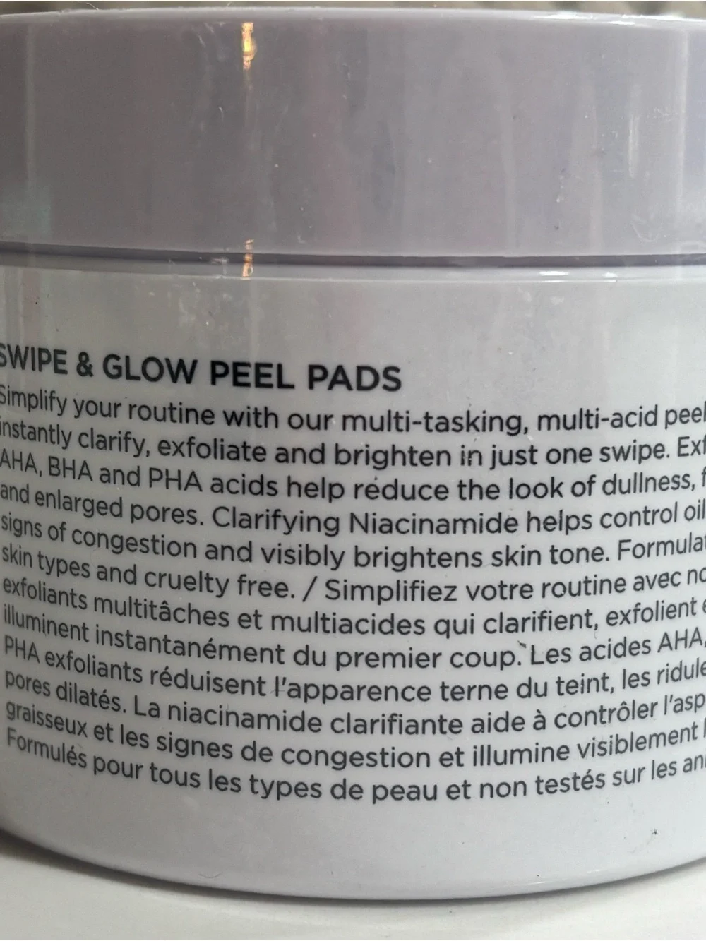 BeautyBio Pink Swipe & Glow Peel Pads - Exfoliating Resurfacing Facial Pads